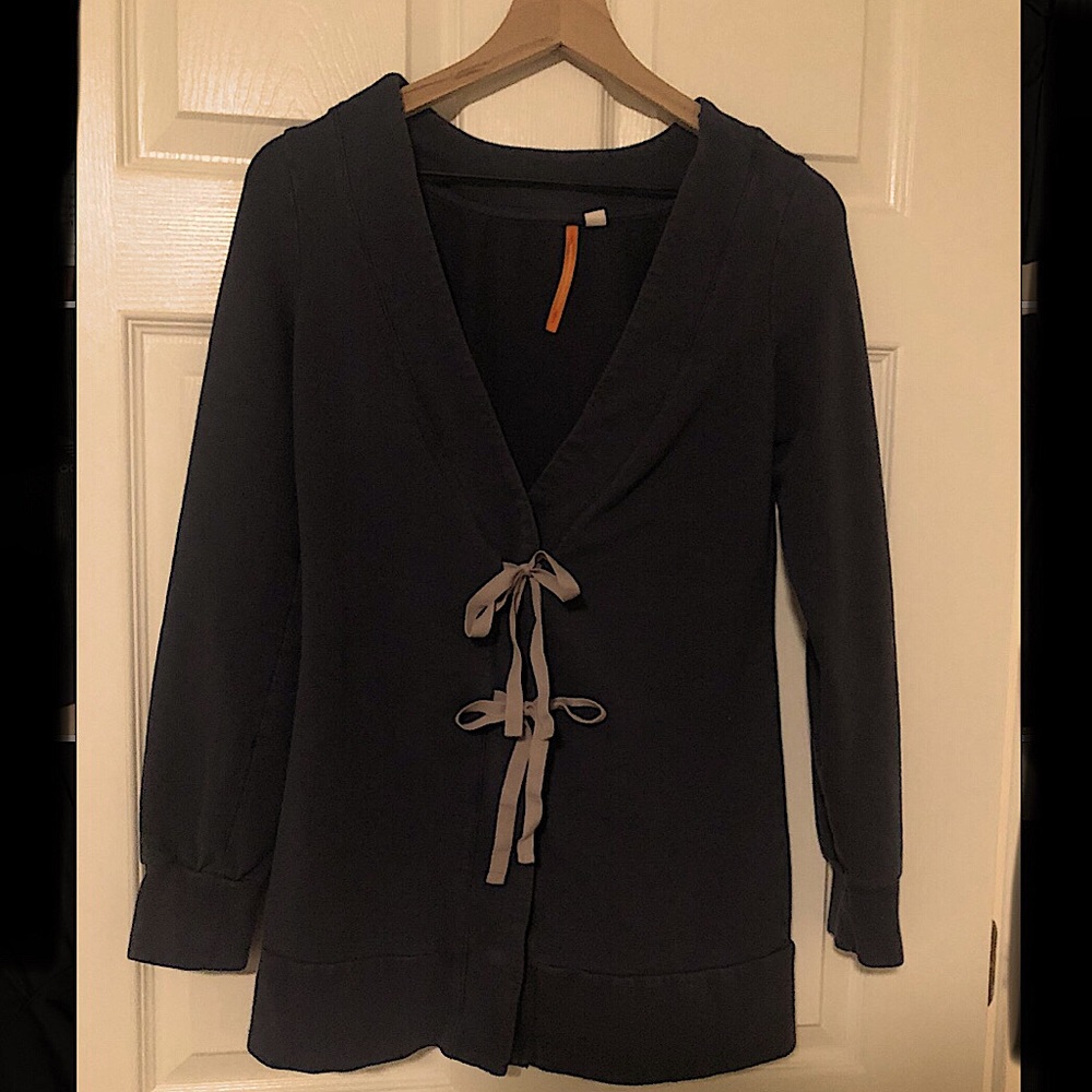 Anthropologie Saturday Sunday Tie-Front Cardigan